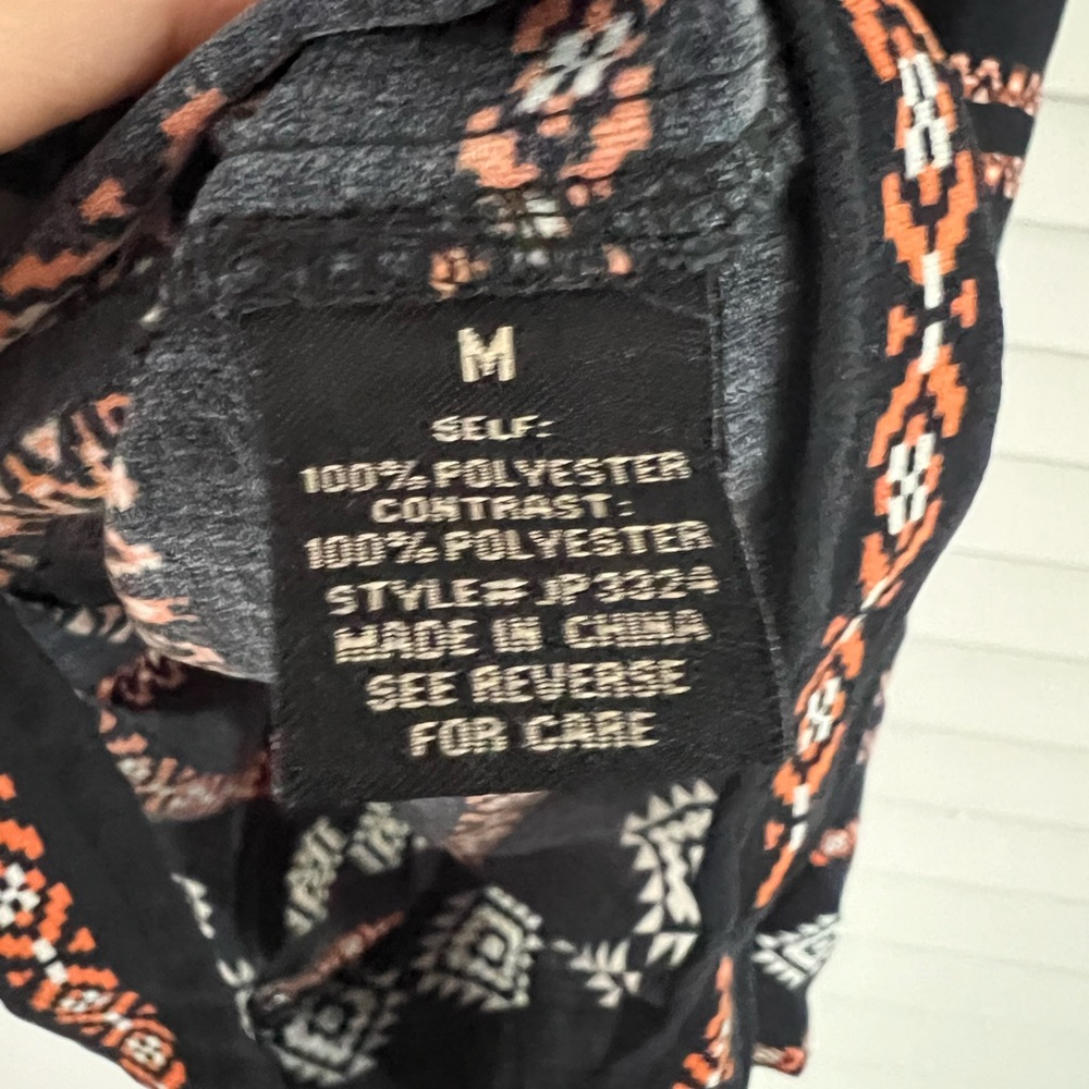 Geo Print Romper - Picture 6 of 6